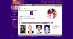 Desktop Screenshot of dynamite-talents.fr